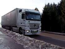 ACTROS-1848 tritt mit einer Ladung Trockenmilchpulver die Reise Richtung Polen an;101222