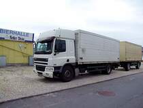 DAF CF75.310 vor der Keller-Bru Bierhalle;100818