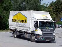 SCANIA P230 ist Richtung Vcklabruck unterwegs;100820