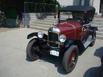 Citroen C3 Trefle, Baujahr 1923, 4-Zyl.Motor mit 856ccm und 11PS, Oldtimertreffen Gundelfingen/Brsg., Juni 2010