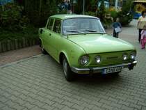 Dieser schne Skoda S100 war beim Straenbahnfest in Chemnitz am 26.06.05 zu sehen