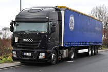 Iveco Stralis 450 E5 Pritschenauflieger in Euskirchen - 11.12.2010