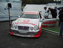 Ein lterer Mercedes Benz C Klasse am Hockenheimring am 17.10.10