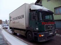 MAN 19.343 Silent  gurkt  mit frischem Obst u. Gemse von Geschft zu Geschft;101226