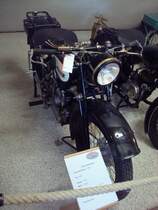 Ardie 500, Baujahr 1926, 1-Zyl.Motor mit 500ccm und 14PS, Oldtimer-Museum Mekirch, Aug.2010