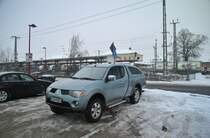 Mitsubischi L 200, am 22.12.10 in Lehrte.