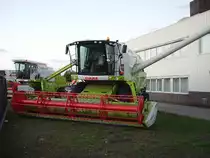 Ein Claas Tucano bei der Claas Vertretung in Hockenheim am 25.10.09