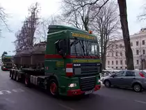 DAF XF105.460 sind im Doppelpack am Weg Richtung Ranshofen;101223