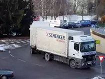 Vorrang f�r ACTROS 1841(BlueTec5) von DB-Schenker-Logistics;101223