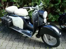 Z�ndapp Bella, wurde gebaut von 1953-64, 1-Zyl.2-Takt-Motor fahrtwindgek�hlt mit 147, 174 und 198ccm, Sept.2006
