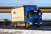 Iveco Stralis 430  NATUS , A61 bei Miel 15.12.2010