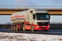 MB Actros 1841  Spedition Sewert , A61 bei Miel 15.12.2010