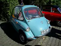 Heinkel Kabine Typ 153, wurde von 1956-58 gebaut, 1-Zyl.4-Takt-Motor gebl�segek�hlt mit 10PS, Vmax.90Km/h, Sept.2007