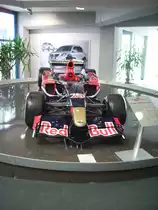 Ein Formel 1 Wagen bei Abt-Sportsline in Kempten an 11.08.09 