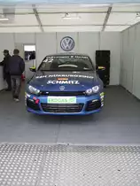 Ein VW Scirocco des VW Scirocco Cups auf den N�rburgring beim DTM Rennen am 08.08.10