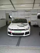 Ein VW Scirocco des VW Scirocco Cups auf den N�rburgirng am 08.08.10