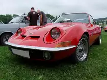 OPEL-GT, Baujahr 1970 bei einer Oldtimerveranstaltung n�he Grieskirchen;100718