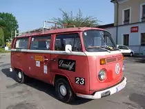 VW-T2 wird immer noch mit Freude gefahren;100526