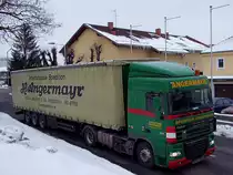 DAF XF105.430 ist Richtung Betriebszentrale unterwegs;110104