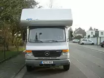 Ein sehr gro�es Wohnmobil Maintal Hochstadt am 15.02.07