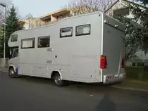 Ein XXL Wohnmobil in Maintal Hochstadt an 15.02.07