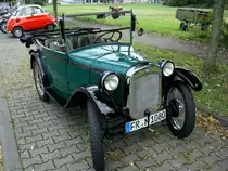 BMW Dixie, 4-Zyl.Motor mit 743ccm und 15PS, 75Km/h, Oldtimertreffen FR-Hochdorf Sept.2007