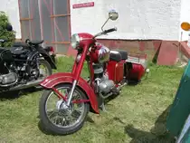 Motorrad JAWA 125 mit Pv 40-Anh�nger aus dem Landkreis Nordwestmecklenburg, Meetzen 16.08.2009