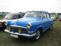 Limousine GAZ M 21  Wolga  aus dem Landkreis Oberhavel beim Ostfahrzeug-Treffen Finowfurt 24.04.2010