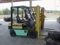 Ein Komatsu 15 Gabelstapler am 20.01.2011 hier in Thailand