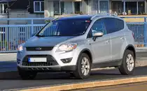 Ford Kuga auf der Kennedybr�cke in Bonn - 10.01.2011