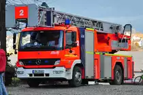 MB Atego 1528F, DLK Metz Ausbau, der Feuerwehr Bonn - 08.01.2011