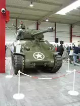 Ein Amerikanischer Panzer auf der Fazination Modellbau in Sinsheim am 15.03.08