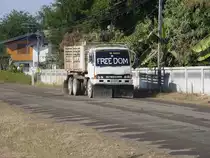 Ein Mitsubishi LKW am 21.01.2011 im Nordosten Thailands