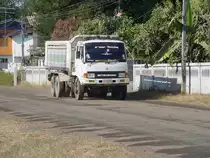 Ein Mitsubishi LKW am 21.01.2011 im Nordosten Thailands