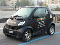 SMART - Werbesmart der Firma Grize VD 530942 im Biel am 12.10.2007