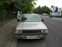 Ein Nissan Laurel in Maintal Hochstadt das alte Auto meiner Eltern das wir leider 2006 verkauft haben. Ein sehr sehr sehr seltenes Auto in Deutschland
Am 07.09.06