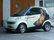 SMART - Werbesmart BE 552588 Gipfelstrmer Schloss-Beck in Nidau am 15.06.2207