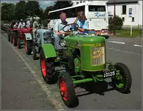 Fendt Dieselross F15, fotografiert bei einem Oldtimerumzug in Hosingen am 29.06.2008.