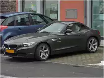 BMW Z4, 2,5l, aufgenommen am 23.01.2011