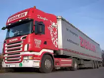 SCANIA R500 V8 von Transporte Ziegler;110123