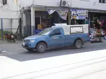 Ein Mitsubishi Triton Pick-up mit Normalkabine am 25.01.2011 in Thailand