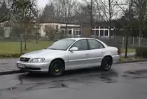 Opel Omega, am 23.01.2011 in Lehrte. 