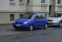 VW Lupo, am 23.01.2011 in Lehrte.