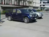 Ein ISUZU D-max 3,0 i-TEQ mit Doppelkabine LS am 26.01.2011 im Nordosten Thailands