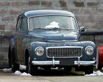 Am Ostersonntag war dieser Volvo PV 544 mit einigen Schneeresten verziert in Wilwerwiltz abgestellt. 23.03.08