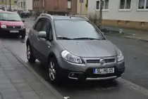 Fiat PKW, am 23.01.2011 in Lehrte.