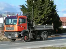 MAN TG310A am Weg zur Betriebsst�tte;110120