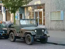 Alte Jeep. Leiden, Niederlande 10-11-2010.