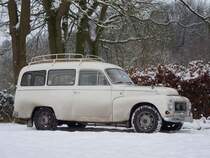 Volvo P 210 F Duett von 1966, der immer noch fr den Alltag geeignet ist; aufgenommen am 7.1.2010