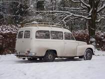 Volvo P 210 F Duett von 1966, der immer noch fr den Alltag geeignet ist; aufgenommen am 7.1.2010